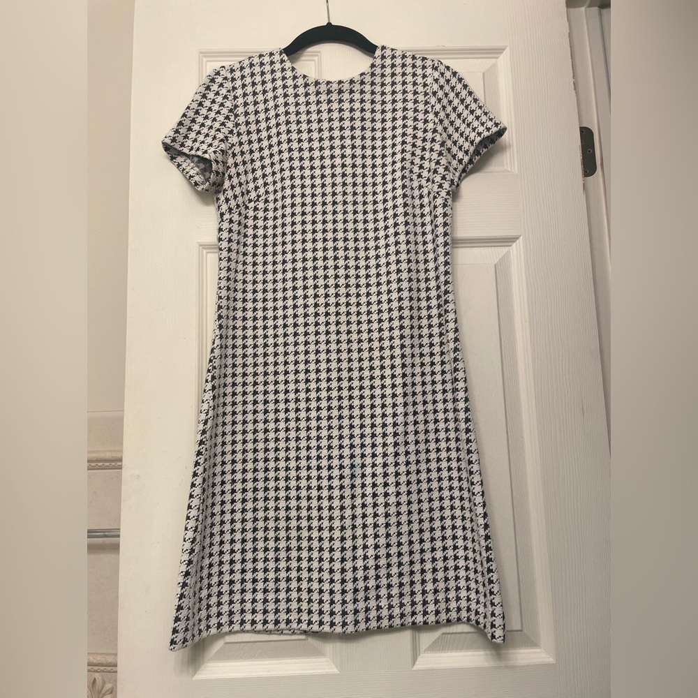 Houndstooth Mini Dress